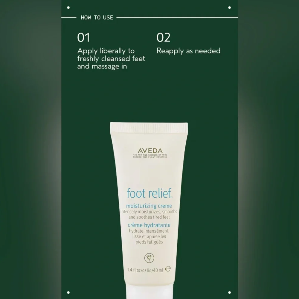 AVEDA Foot Relief Moisturizing Creme - Picture 5 of 9